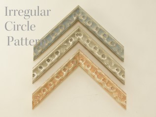 不規則な丸模様