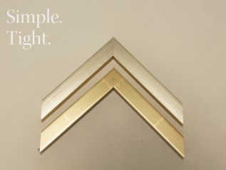 シンプル。カッチリ。