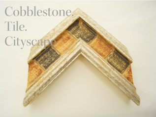 石畳。タイル。街並み